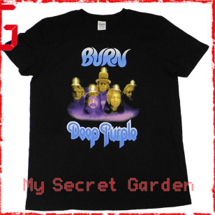 Deep Purple - Burn Official Fitted Jersey T Shirt ( Men M ) ***READY TO SHIP from Hong Kong***